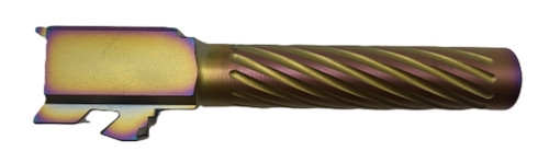 Fits Glock 17 9mm Match Golf Ball Dimpled Barrel in Python