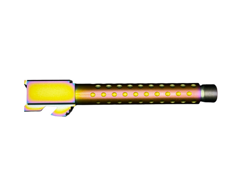 Fits Glock 17 9mm Match Straight Fluted Barrel Threaded in Chameleon