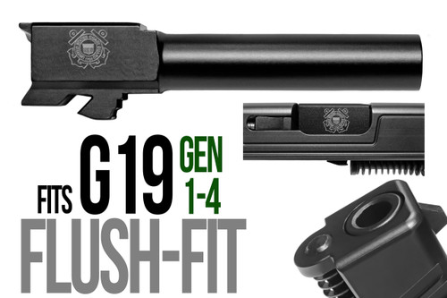 Fits Glock 19 9mm Match Grade Barrel in Chameleon