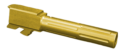 Fits Glock 19 9mm Match Titan 2 Series Barrel  in Gold