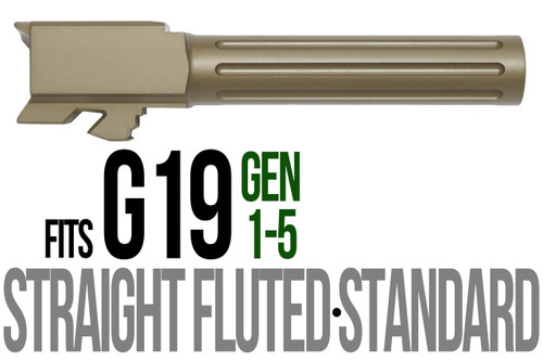 Fits Glock 26  9mm Match Threaded Barrel in Chameleon