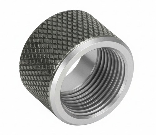 Thread Protector 1/2 x 28 (9mm & .357SIG Barrel) Knurled in Gold