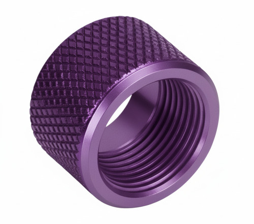 Thread Protector 1/2 x 28 (9mm & .357SIG Barrel) Knurled in Red